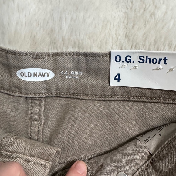 Old Navy Women's Brown Jean Shorts - Picture 3 of 4